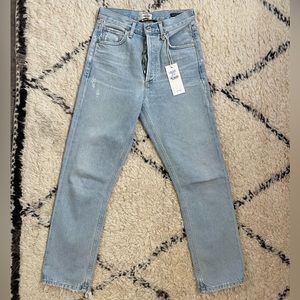 Citizens of Humanity Charlotte Crop High Rise Straight in Wild One